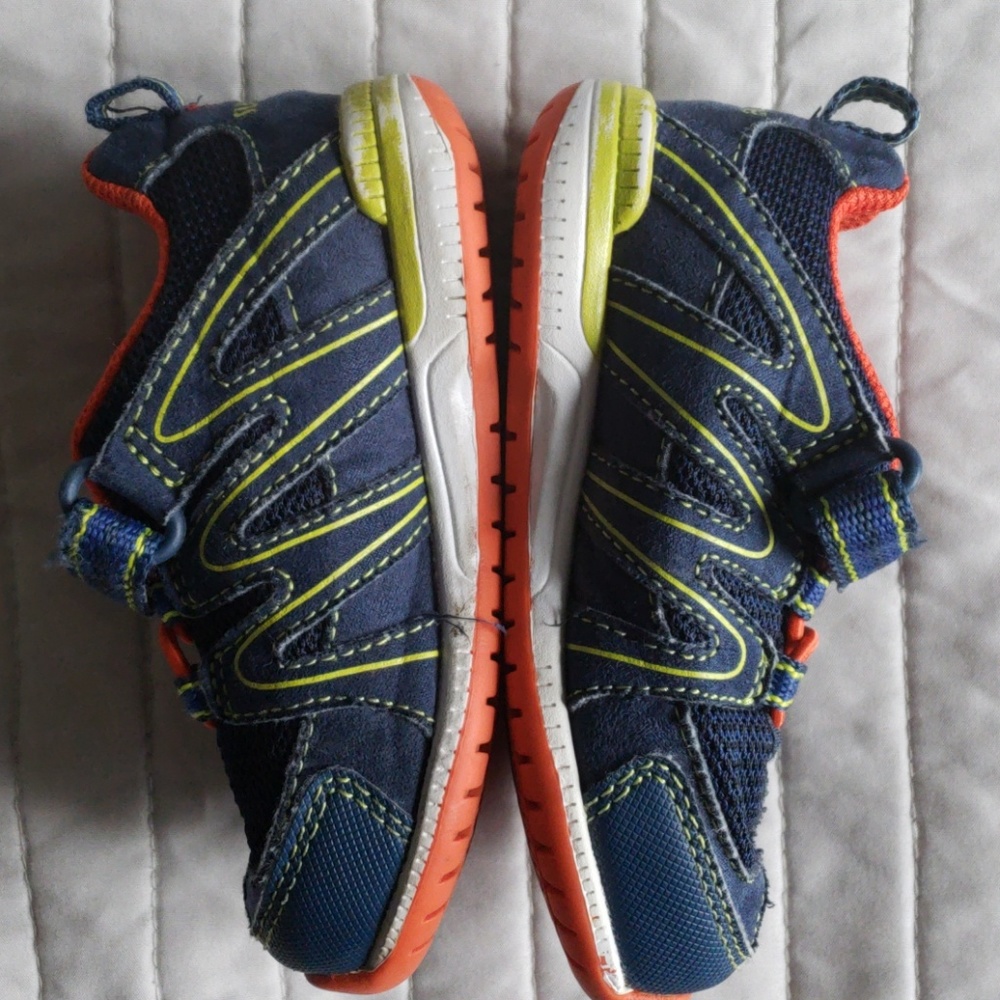 Multi Color Velcro Strap Sneaker - Picture 5 of 8